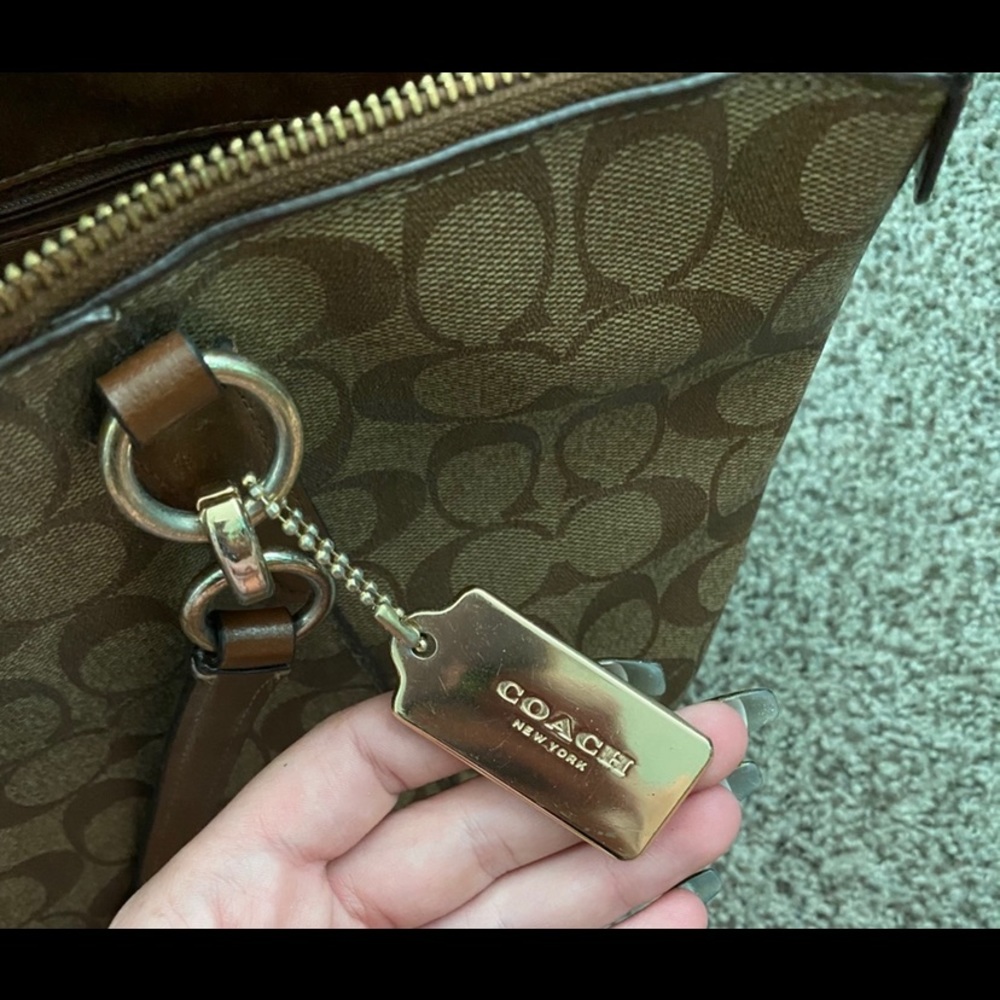 Authentic Large Coach handbag